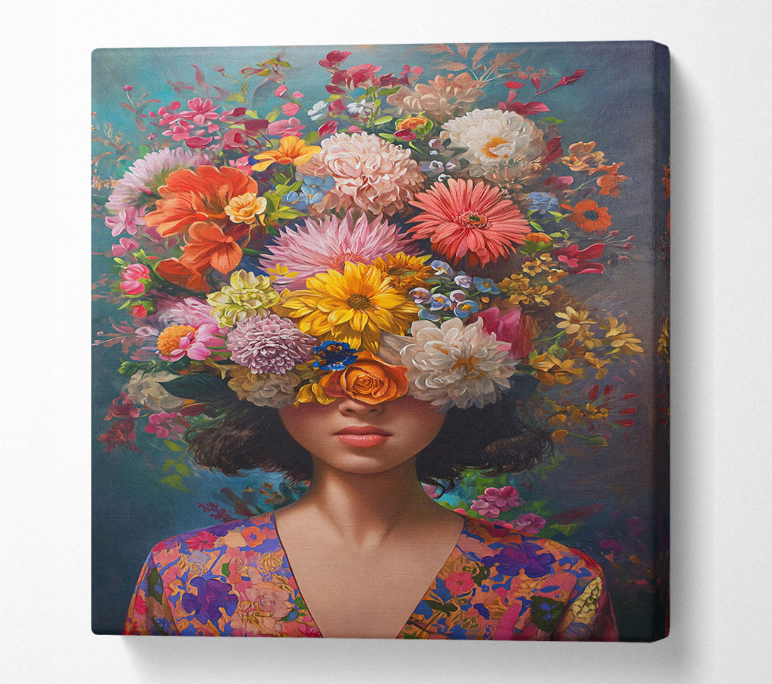  A Canvas Print of Flora'S Embrace Canvas Print