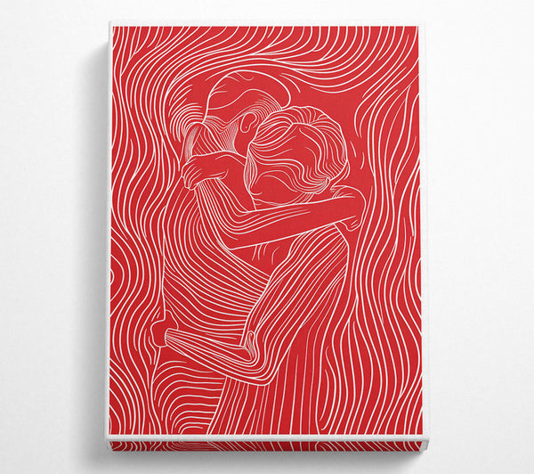  A Canvas Print of The Embrace Canvas Wall Art