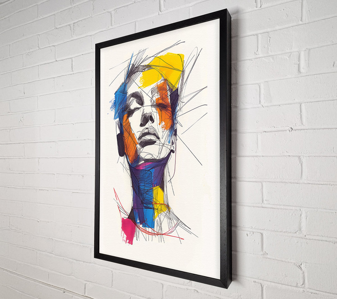  A Canvas Print of Chromatic Reverie Canvas Art
