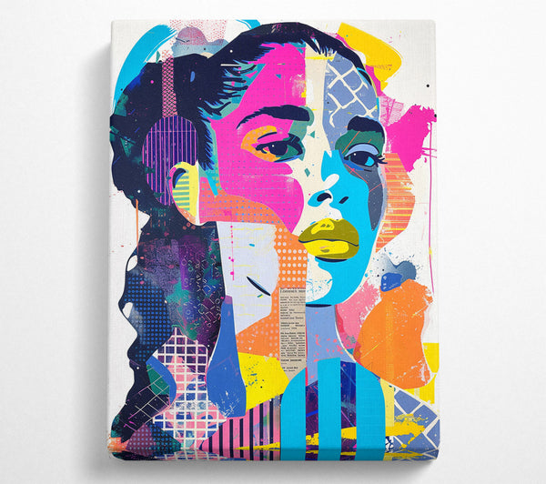  A Canvas Print of Femme Fatale Canvas Art