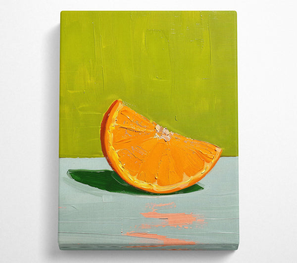  A Canvas Print of Citrus Slice Canvas Wall Art
