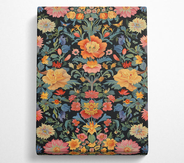  A Canvas Print of Blossoms In The Dark Canvas Print