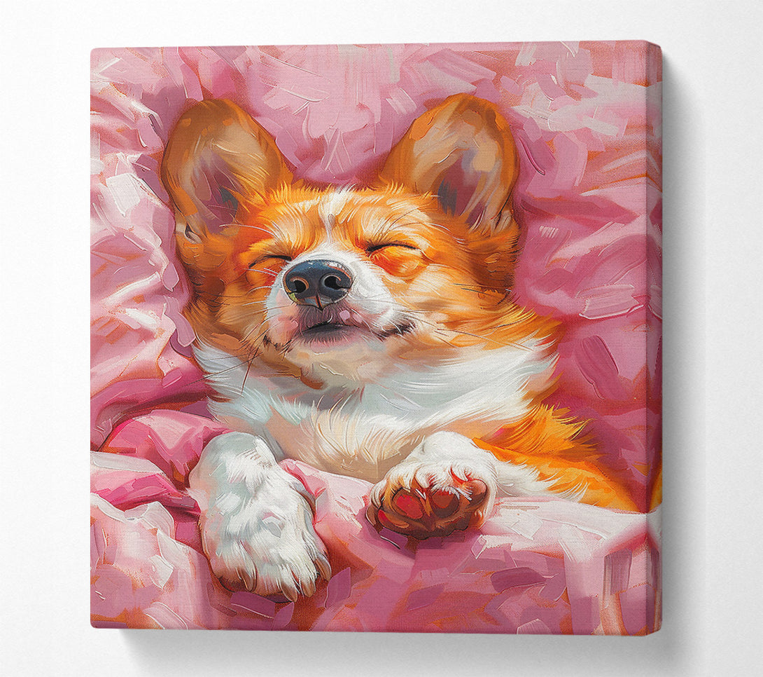  A Canvas Print of Corgi Dreamland Canvas Art