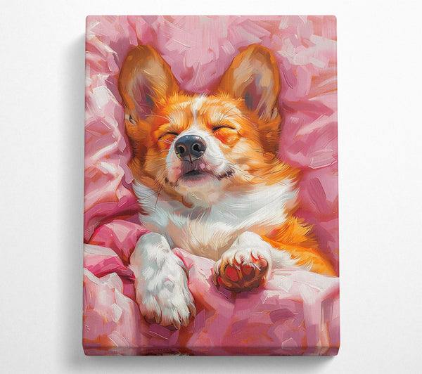  A Canvas Print of Corgi Dreamland Canvas Art
