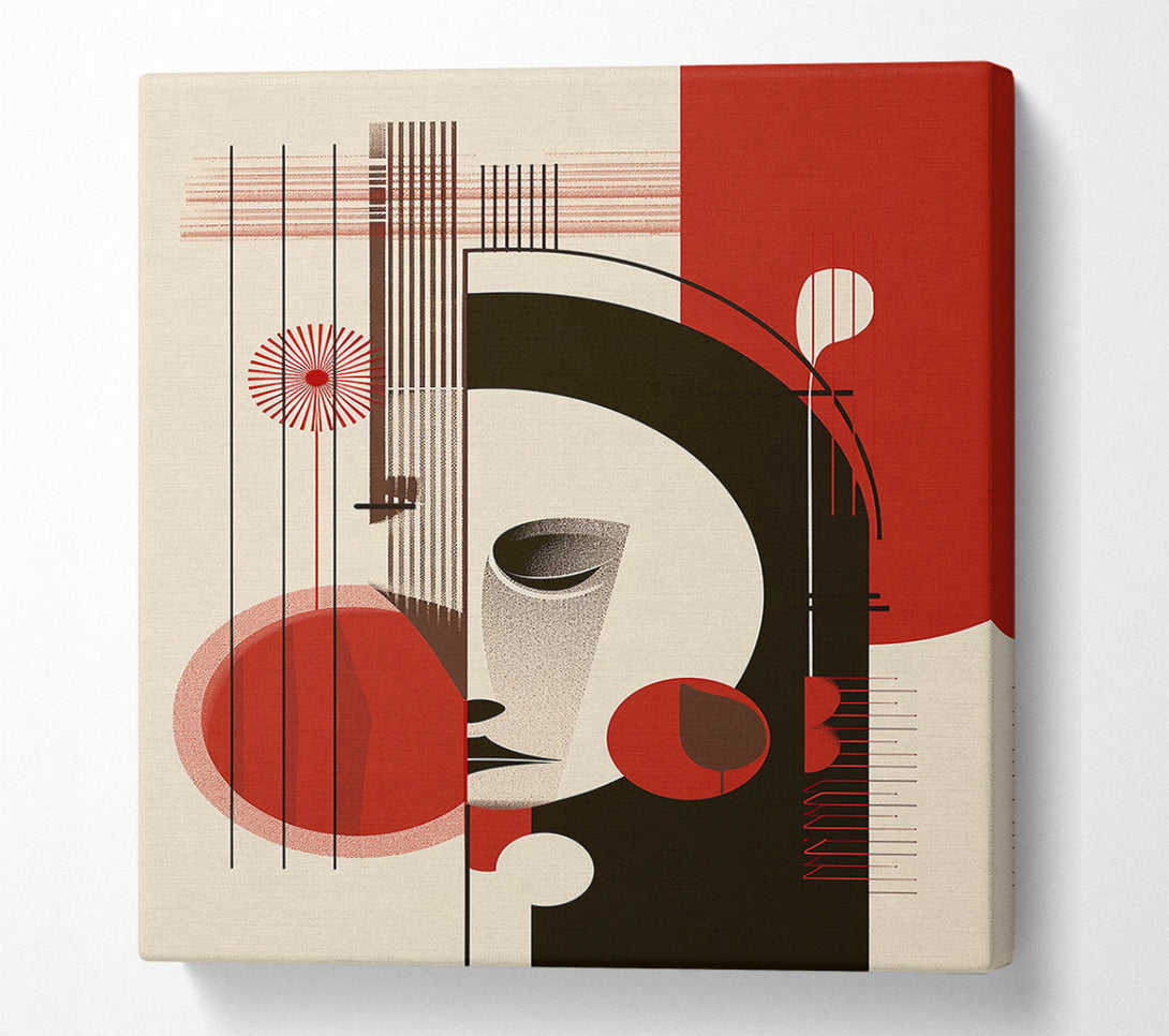  A Canvas Print of The Red Mask Canvas Art