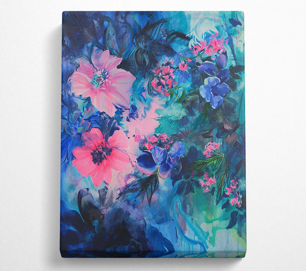  A Canvas Print of Electric Garden Canvas Art