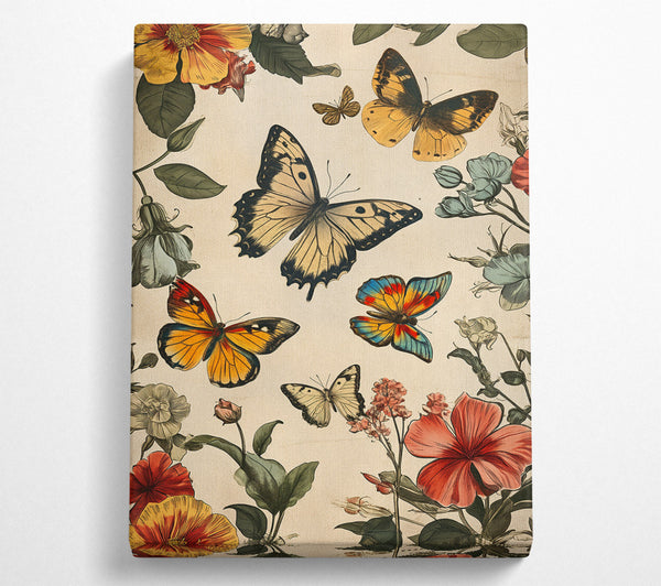  A Canvas Print of Flutter Dance Canvas Wall Art