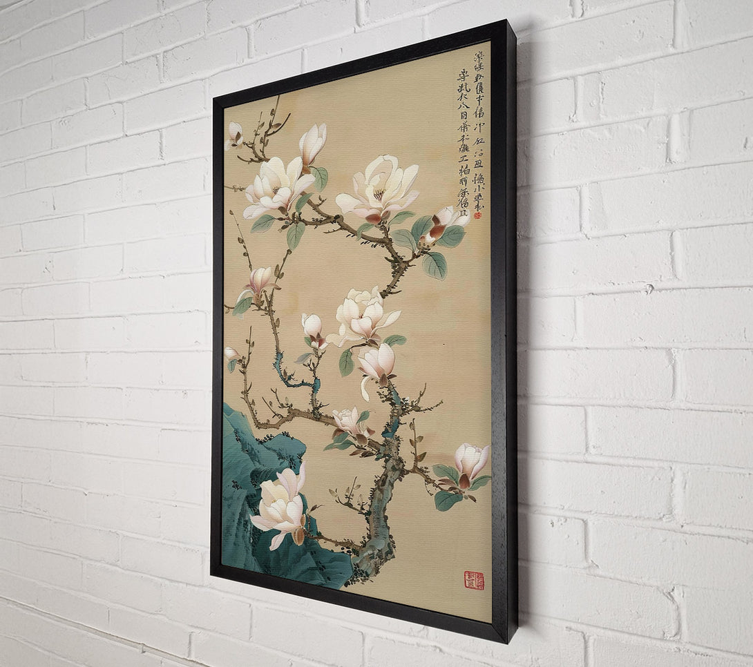  A Canvas Print of Spring Blossoms Canvas Wall Art
