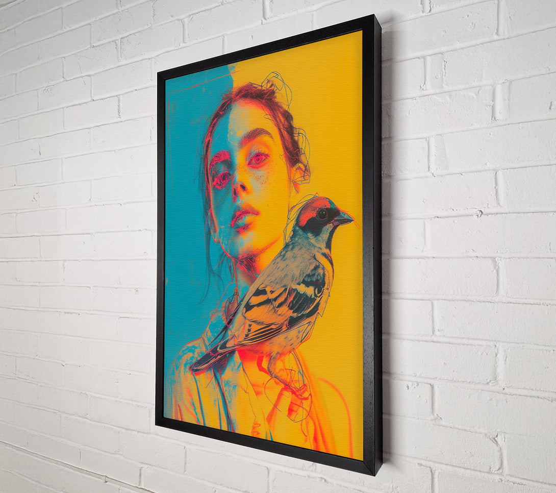  A Canvas Print of Avian Affinity Canvas Art