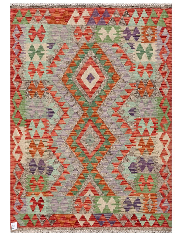 Maimana Afghanistan Kilim Rug - 149 x105 cm
