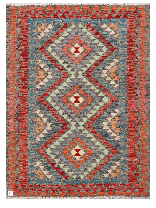 Maimana Afghanistan Kilim Rug - 151 x111 cm