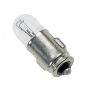 Miniature light bulbs 12 volt .1 amps 1.2 watts Ba7s Tubular T7x23mm Miniature Bulb