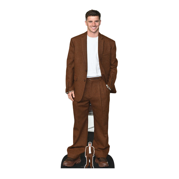 CS1047 Mason Mount Height 182cm Lifesize Cardboard Cut Out With Mini