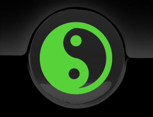 Yin Yang Fuel Cap Cover Car Sticker