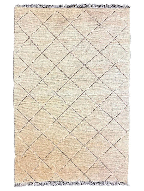 Horizon Textured Berber Wool Rug - 189 x 125 cm