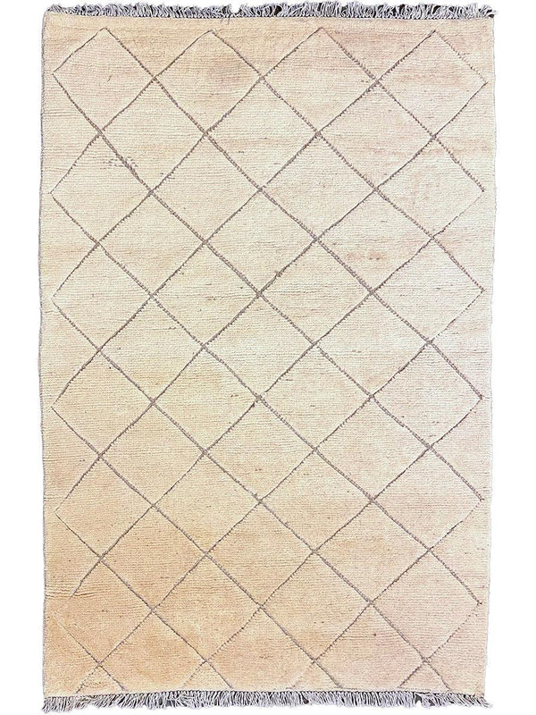 Horizon Textured Berber Wool Rug - 189 x 125 cm
