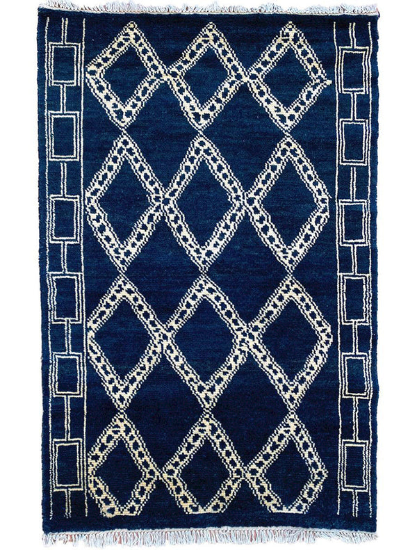 Nomad Hand Knotted Rug - 189 x 122 cm