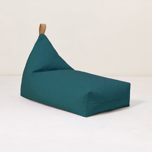 Cotton Beanbag in Deep Blue