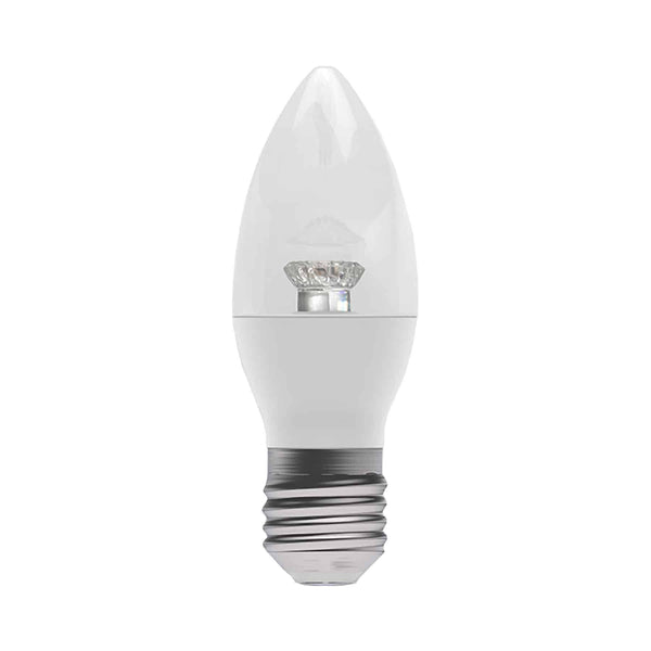 Bell Dimmable 3.9W LED ES Edison Screw E27 Candle Warm 2700K  400lm Clear Light Bulb