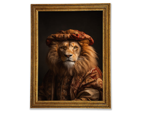 The Lion Renaissance Framed Print