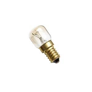 15w 240v E14/SES 300ø Clear Sylvania Oven Light Bulb - DISCONTINUED