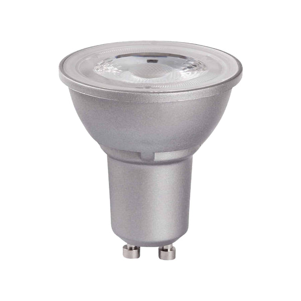 Bell 60603 Dimmable 3.20W LED GU10/Twist Lock GU10 Warm 2700K
 350lm Silver Light Bulb