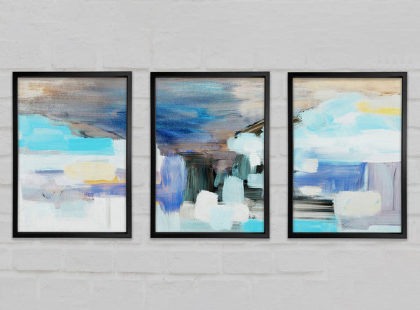 Chalk Cloud Blue Gallery Wall Art