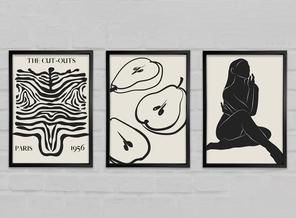 Matisse Cut Outs 3 Piece Prints