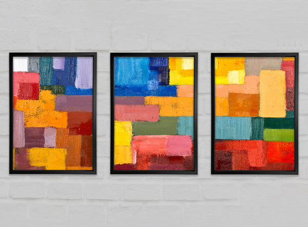 Patchwork Farben Mix
