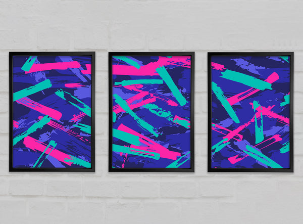 Psychedelische Pinselstriche