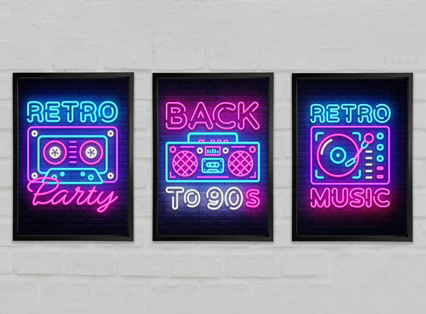 Back To The 90s Gallery Wall Art