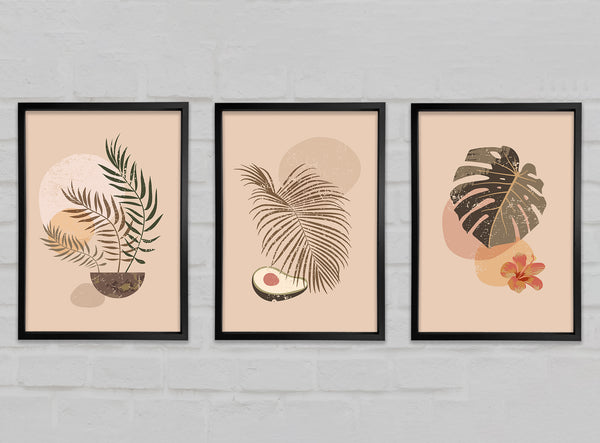 Bohemian Art Paradise 3 Piece Prints