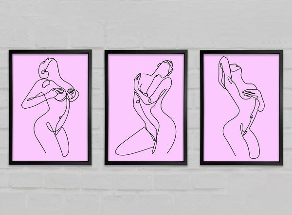 Mode Line Art Rosa