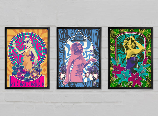 Funky Retro Frauen