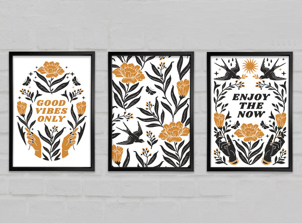 Good Vibes Today Gallery Wall Art