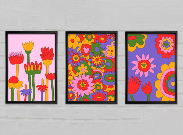 Blumen der 70er Jahre
