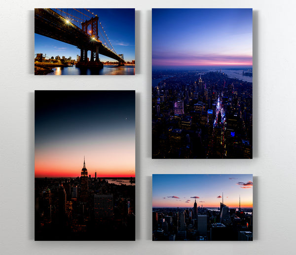  A Canvas Print of New York Sky Canvas Print