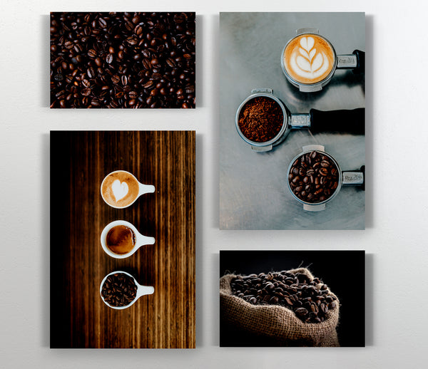  A Canvas Print of Coffee Beans Espresso Canvas Wall Art