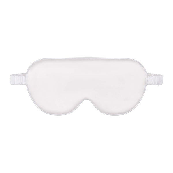 White Silk Sleep Mask