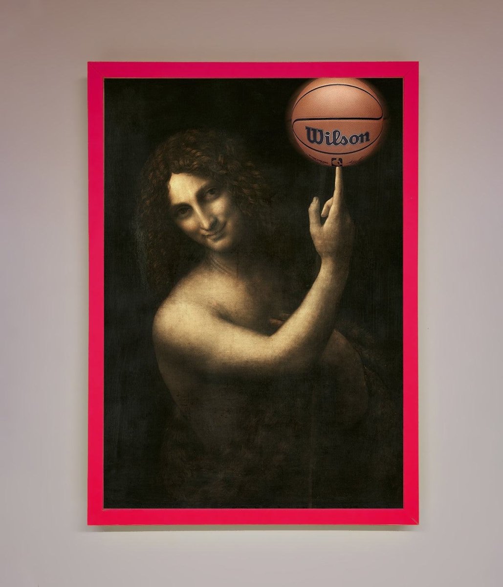 Basketball Renaissance Altered Framed Print - Zestio