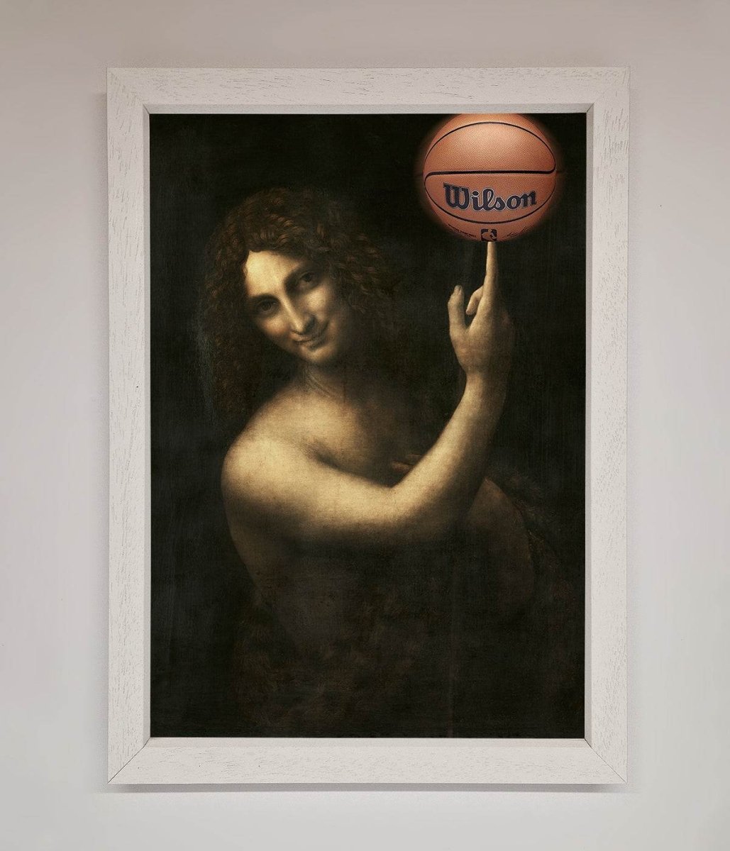 Basketball Renaissance Altered Framed Print - Zestio