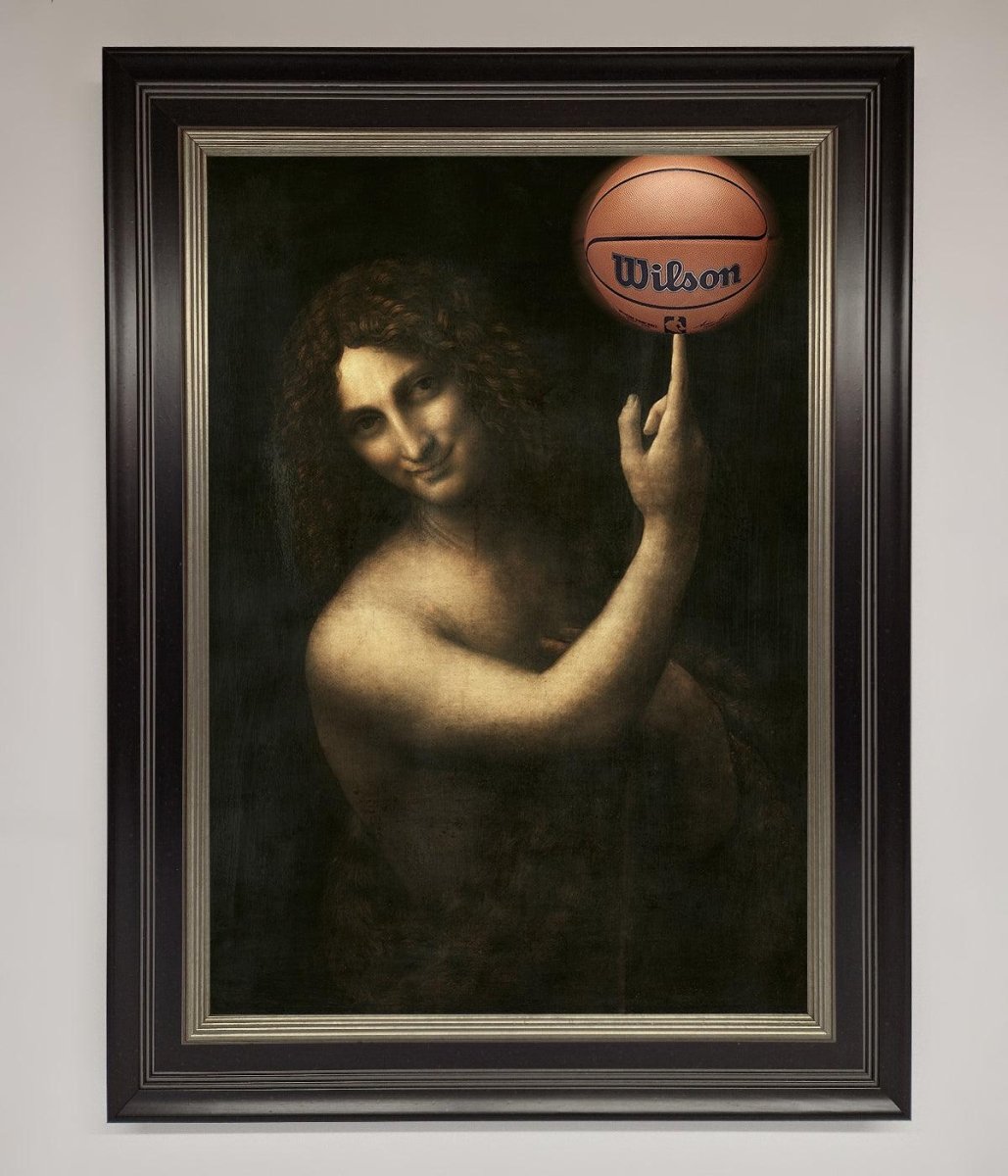 Basketball Renaissance Altered Framed Print - Zestio
