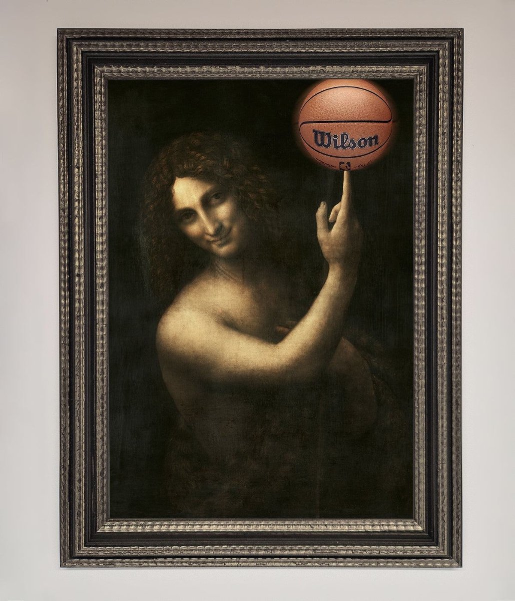 Basketball Renaissance Altered Framed Print - Zestio