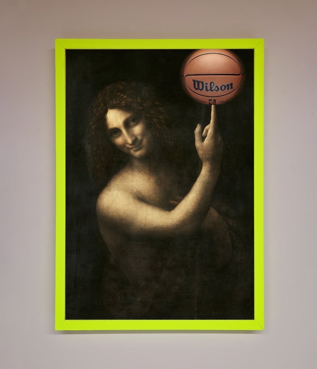 Basketball Renaissance Altered Framed Print - Zestio