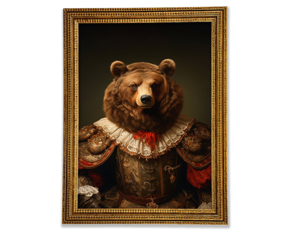 The Bear Renaissance Framed Print