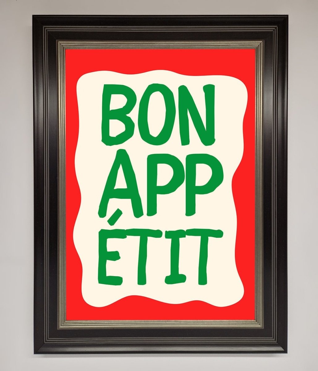 Bonappetit Framed Poster - Zestio