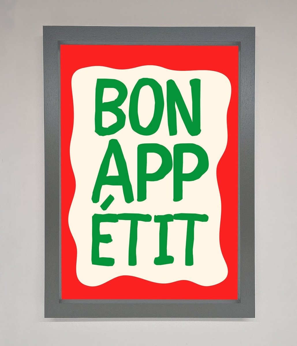 Bonappetit Framed Poster - Zestio