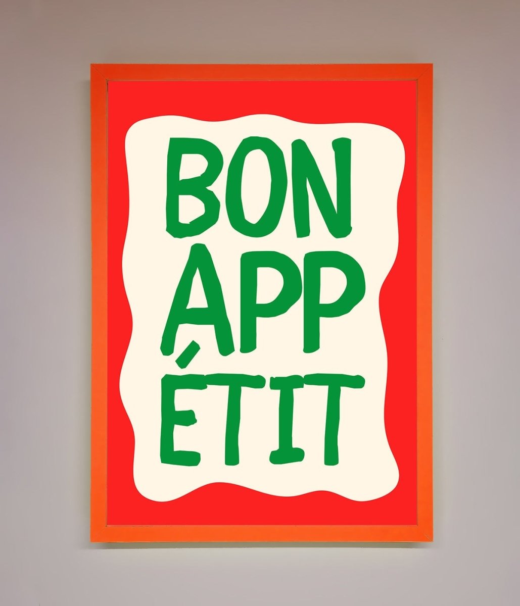 Bonappetit Framed Poster - Zestio