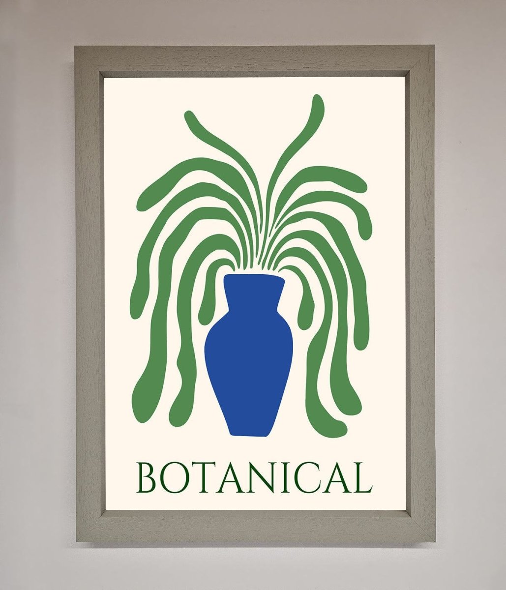 Botanical Plant Framed Wall Art - Zestio