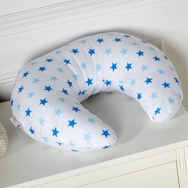 Breast Feeding Nursing Pillow - Little Blue Star (COVER ONLY)
